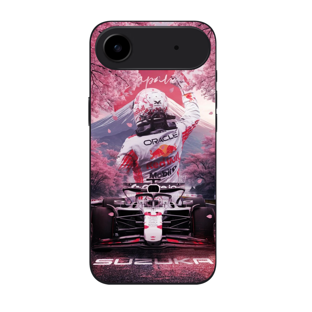 F1 Formula 1 Max Verstappen Phone Case For iPhone Samsung Galaxy Pixel - Max Verstappen Suzuka Victory Rising Sun Art