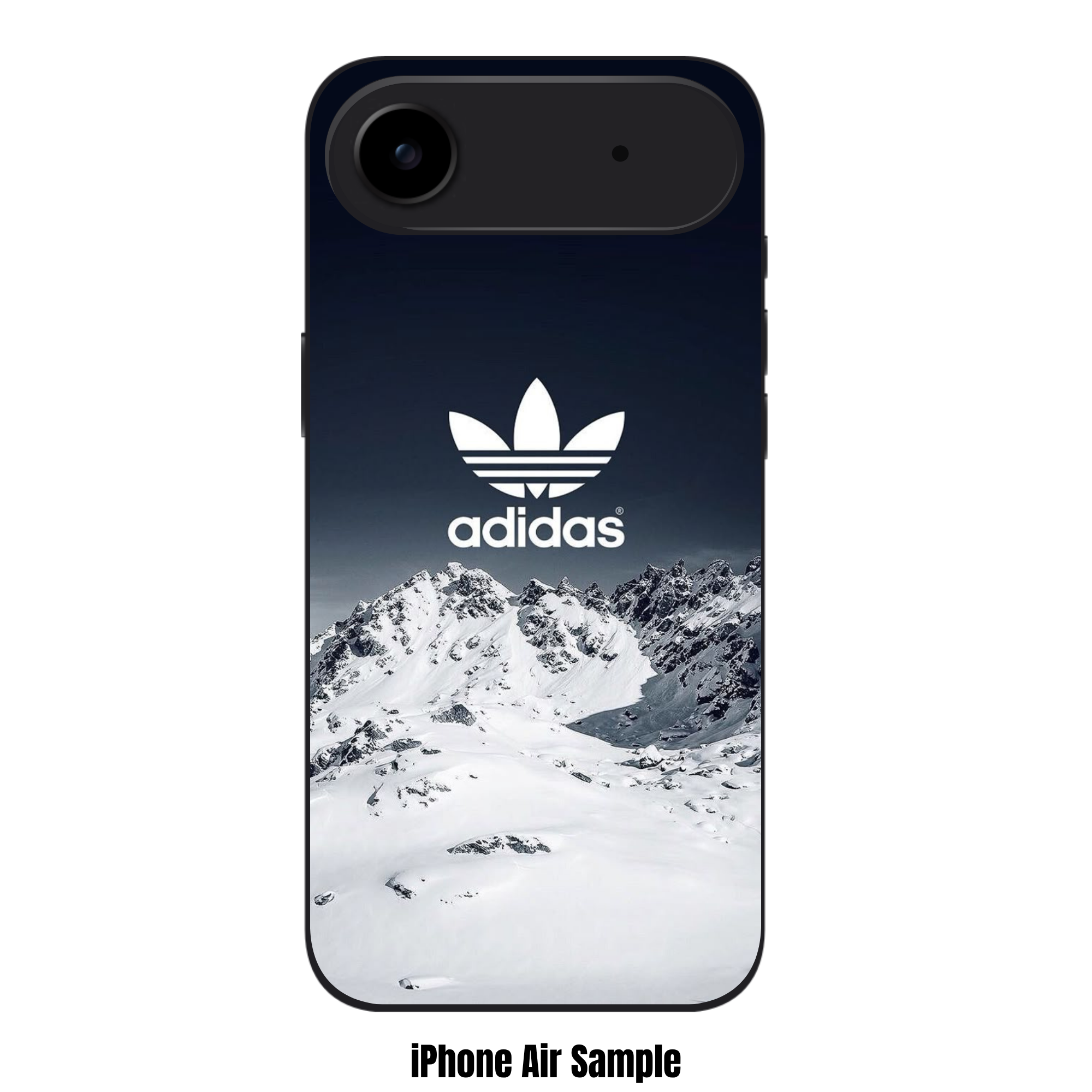 Adidas Phone Case For iPhone Samsung Galaxy Pixel - Adidas Brand On Snow Mountains Poster