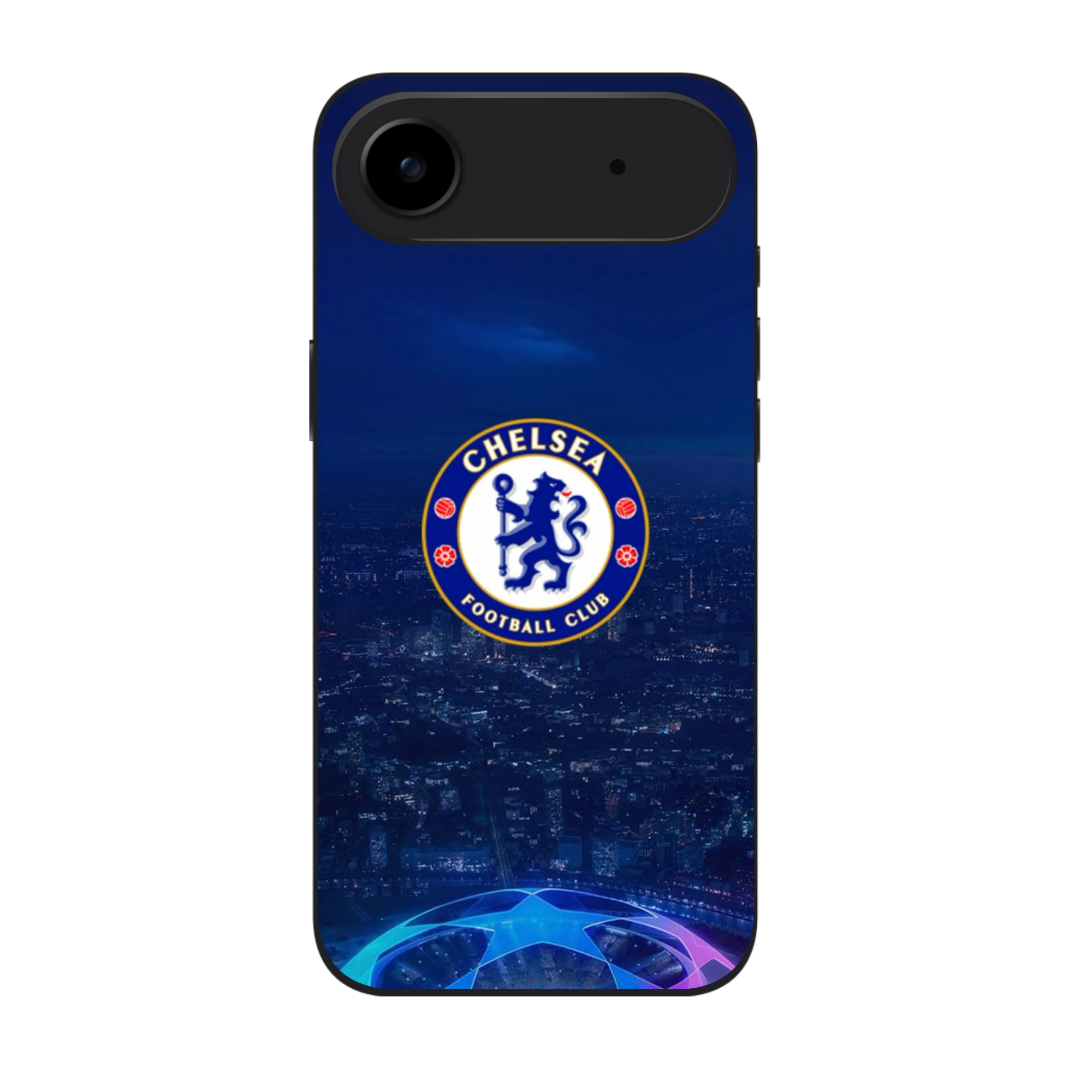 Chelsea FC Phone Case For iPhone Samsung Galaxy Pixel - Chelsea FC London Skyline Poster
