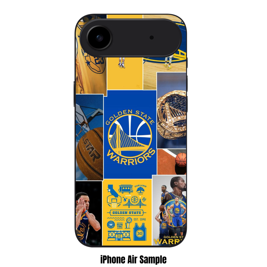 NBA Golden State Warriors Phone Case For iPhone Samsung Galaxy Pixel - Golden State Warriors Championship Collage Poster