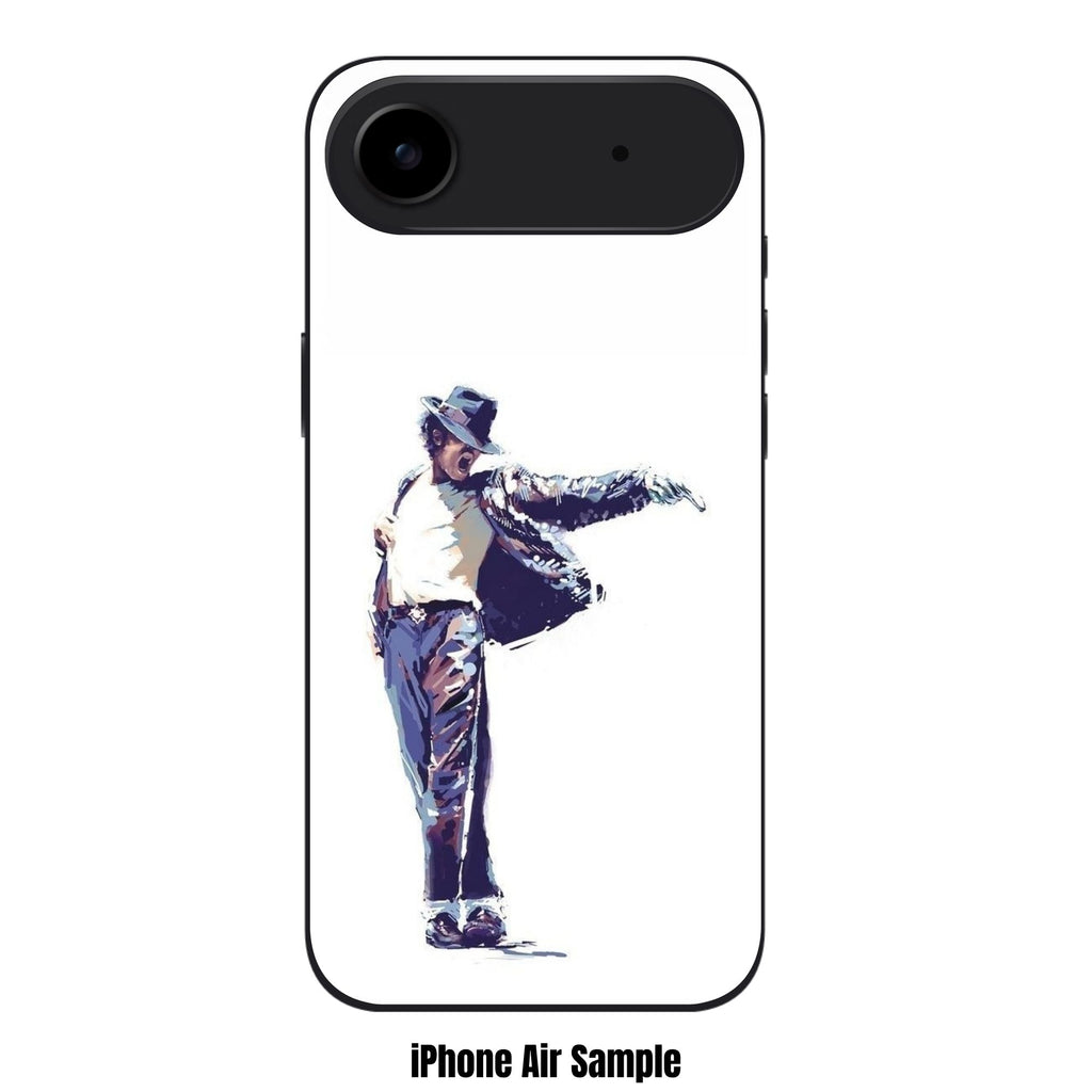 Michael Jackson Phone Case For iPhone Samsung Galaxy Pixel - Michael Jackson Painting In White Background