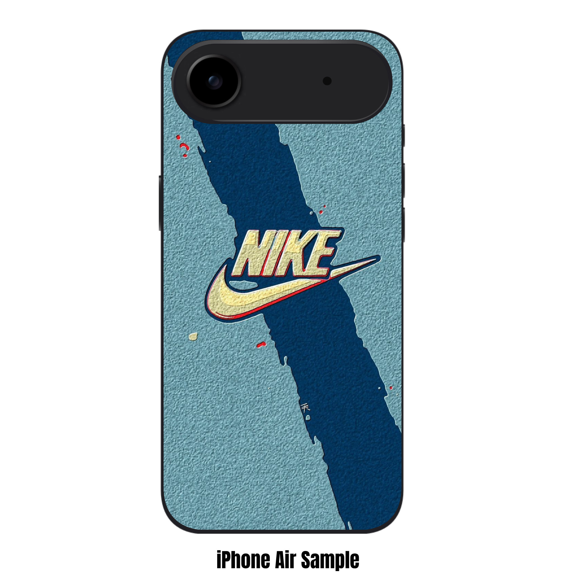 Nike Phone Case For iPhone Samsung Galaxy Pixel - Nike Bold Explosive Textured Art