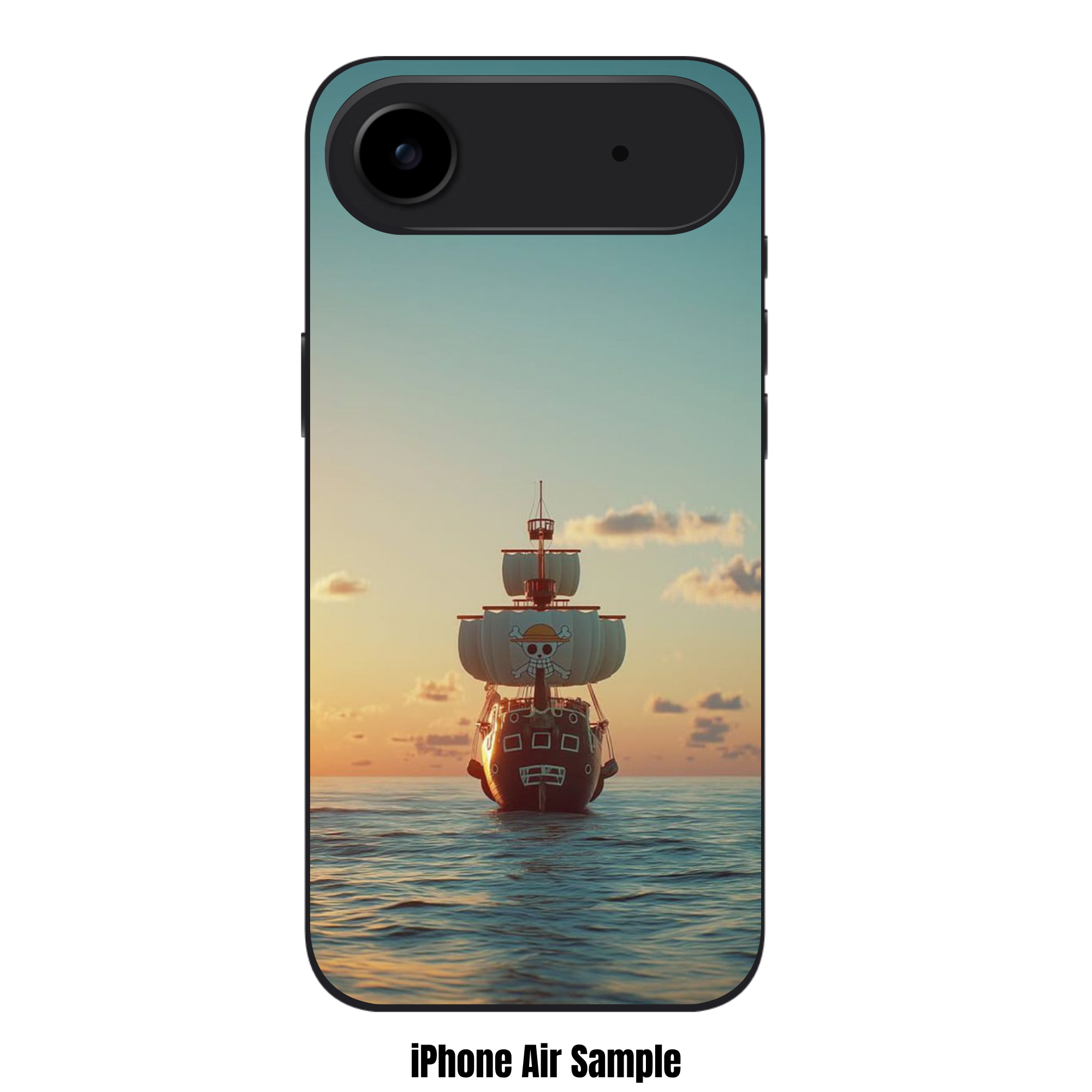 One Piece Live Action Phone Case For iPhone Samsung Galaxy Pixel - The Going Merry At Sunset