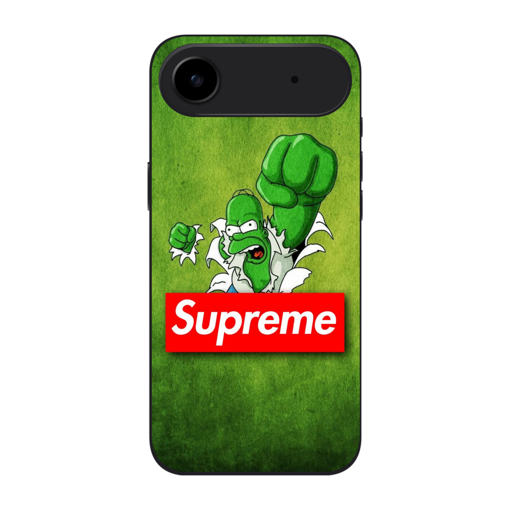 Supreme Homer Simpson Phone Case For iPhone Samsung Galaxy Pixel - Supreme Homer Hulk Poster