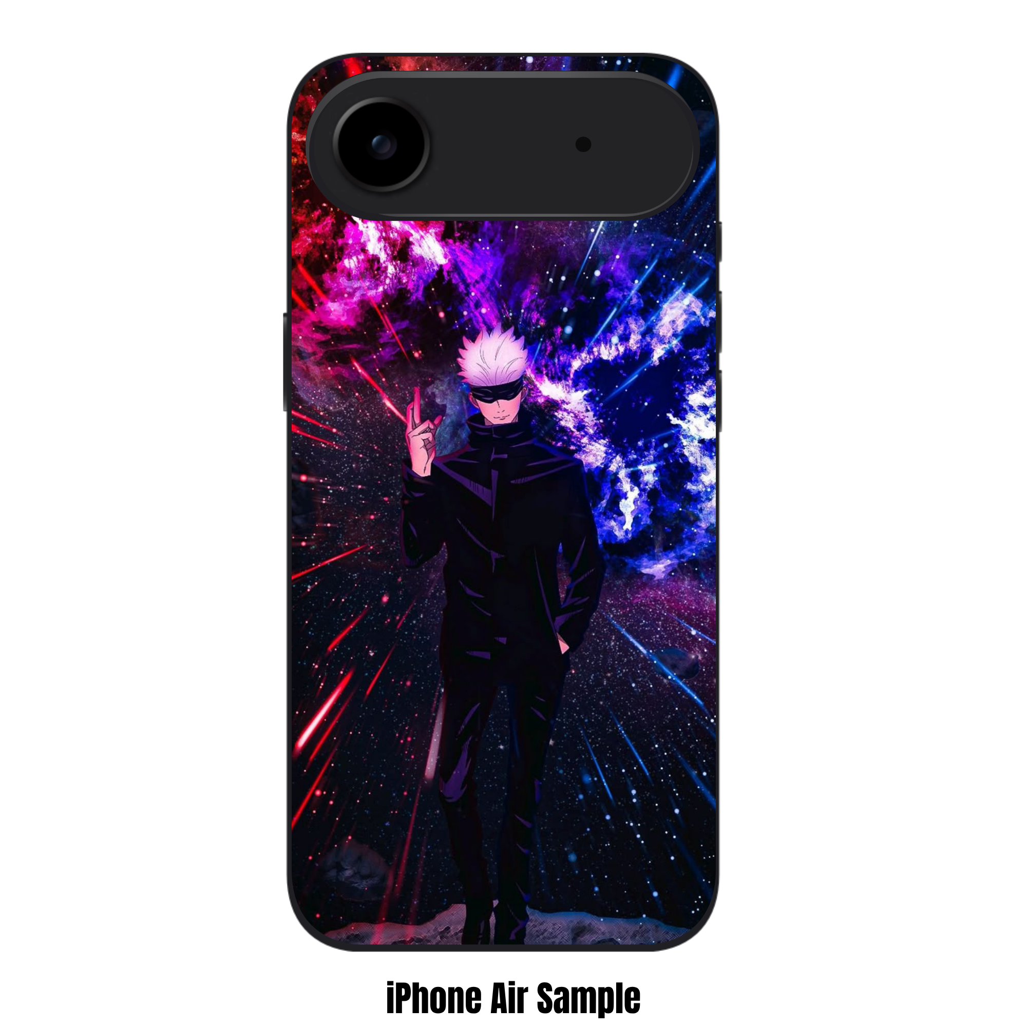 Jujutsu Kaisen Gojo Phone Case For iPhone Samsung Galaxy Pixel - Gojo Cursed Technique Reversal Art Poster
