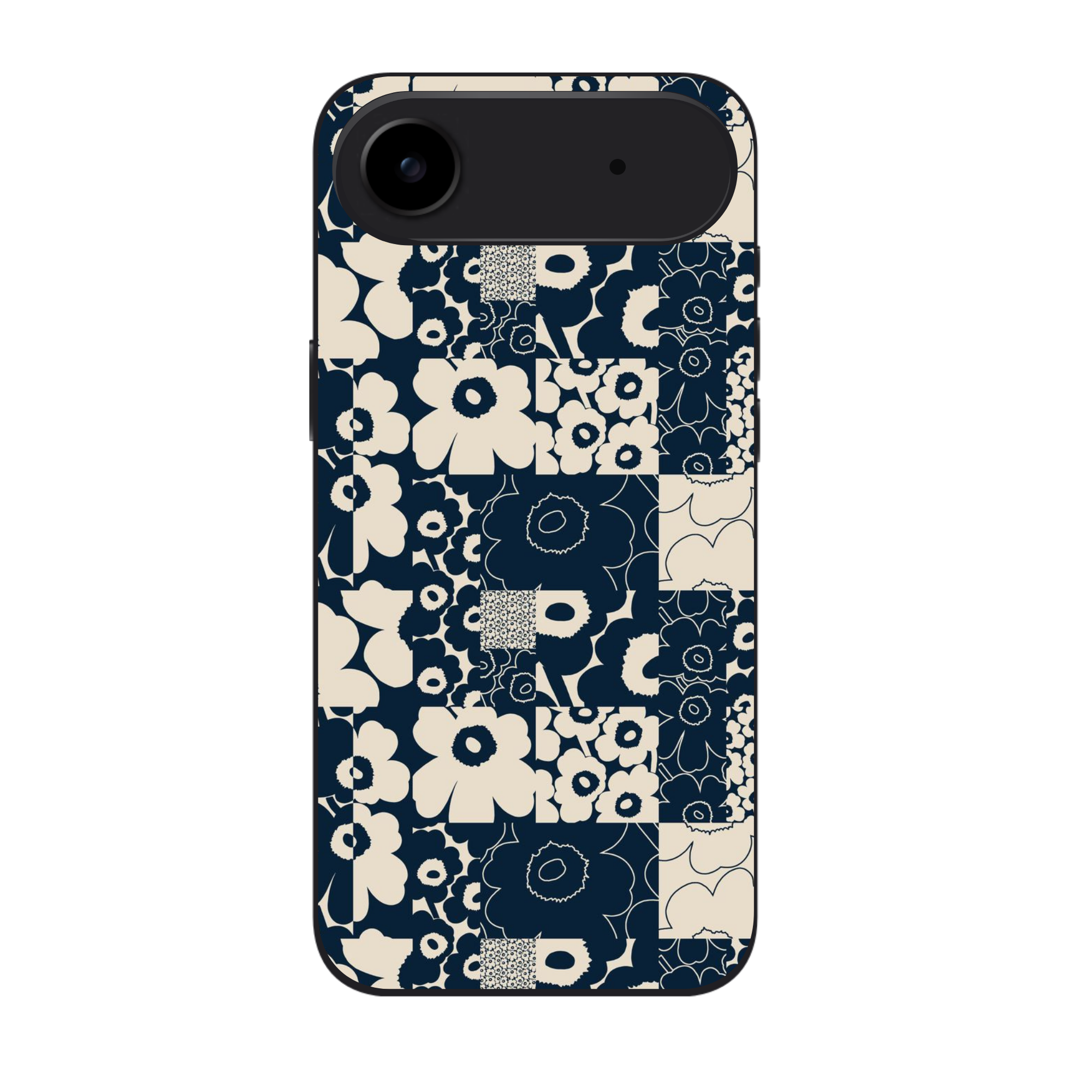 Marimekko Phone Case For iPhone Samsung Galaxy Pixel - Marimekko Unikko Kollaasi Pattern