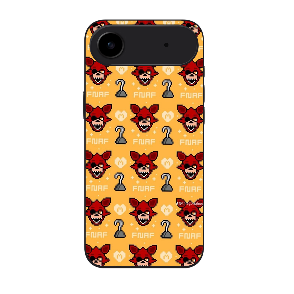 Five Nights At Freddys Foxy Phone Case For iPhone Samsung Galaxy Pixel - Foxy Pixel Art Poster