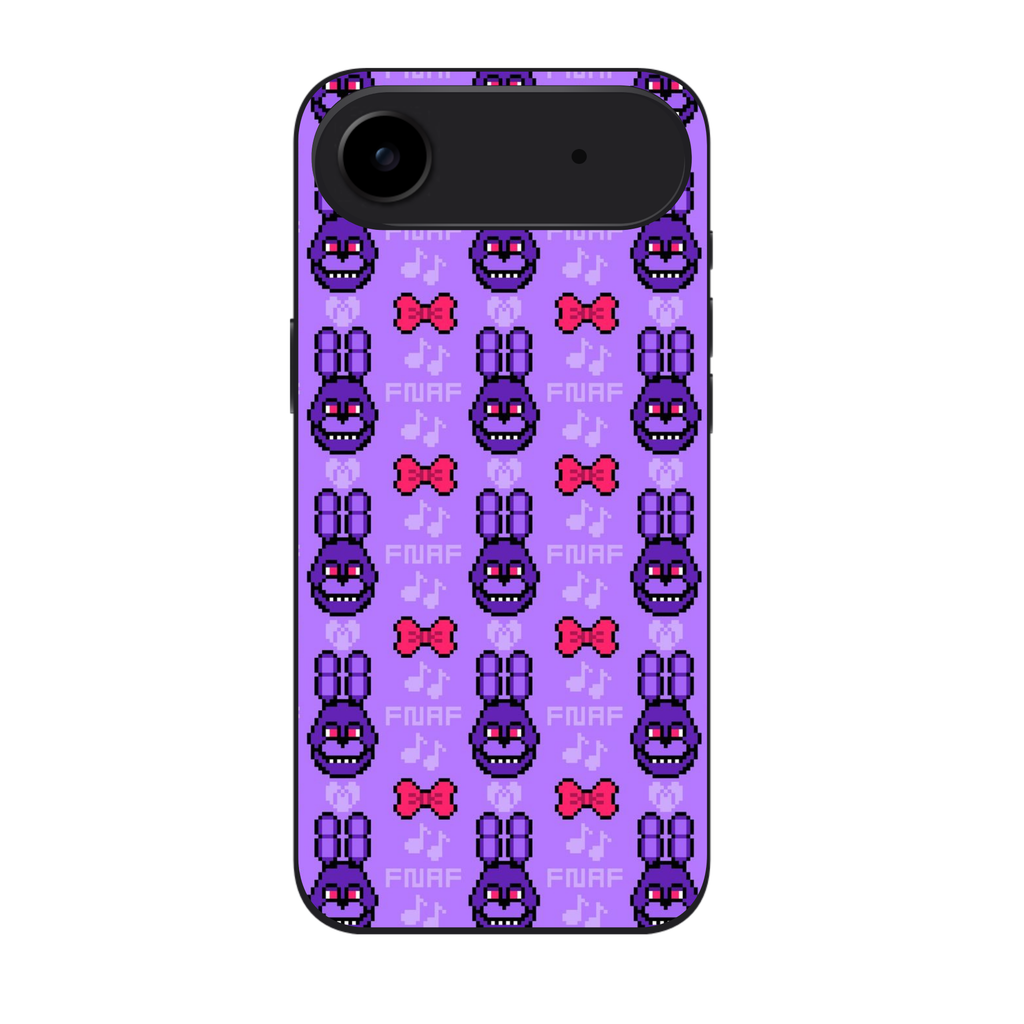 Five Nights At Freddys Bonnie Phone Case For iPhone Samsung Galaxy Pixel - Bonnie Pixel Art Poster