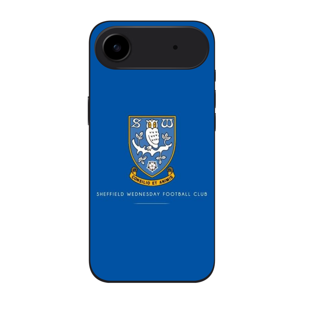 Sheffield Wednesday FC Phone Case For iPhone Samsung Galaxy Pixel - Sheffield Wednesday FC Crest On Blue Background