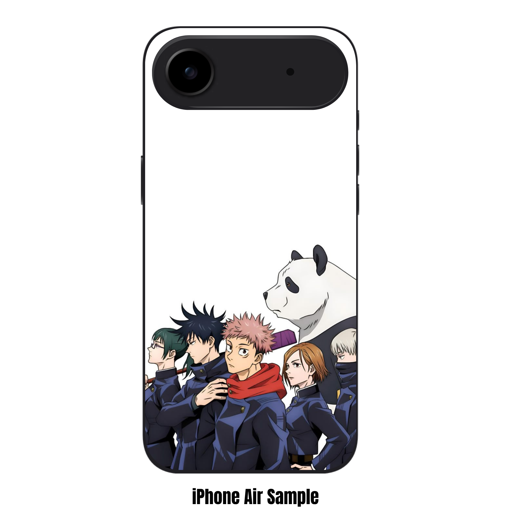Jujutsu Kaisen Phone Case For iPhone Samsung Galaxy Pixel - Jujutsu Kaisen Tokyo High Students Team On White Background