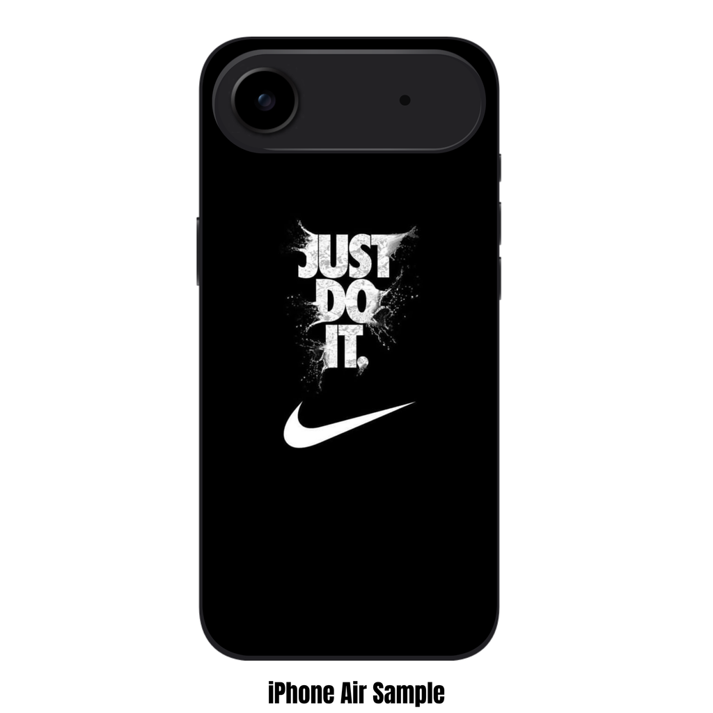Nike Phone Case For iPhone Samsung Galaxy Pixel - Nike Just Do It Slogan And Swoosh Logo Graffiti Art