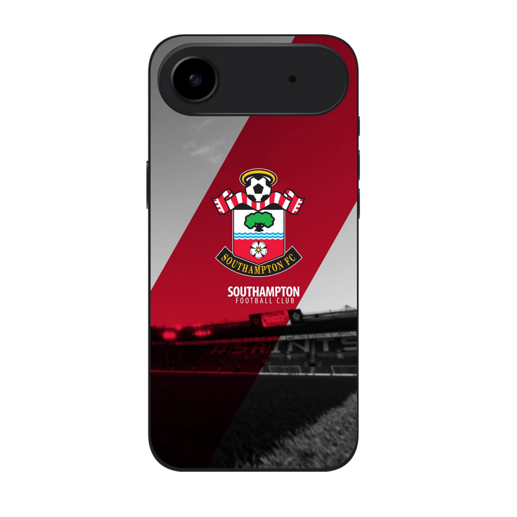 Southampton FC Phone Case For iPhone Samsung Galaxy Pixel - Southampton FC Crest On Stadium Background