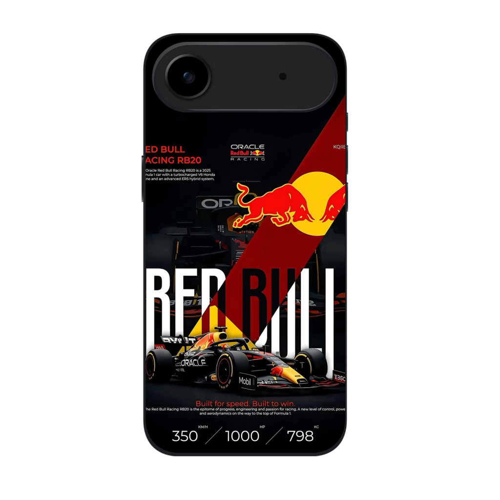 F1 Formula 1 Red Bull Racing Phone Case For iPhone Samsung Galaxy Pixel - Red Bull Racing RB20 Built For Speed Built To Win Poster