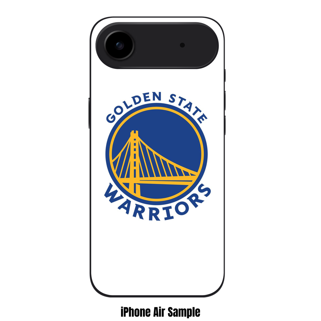 NBA Golden State Warriors Phone Case For iPhone Samsung Galaxy Pixel - Golden State Warriors Logo On White Background