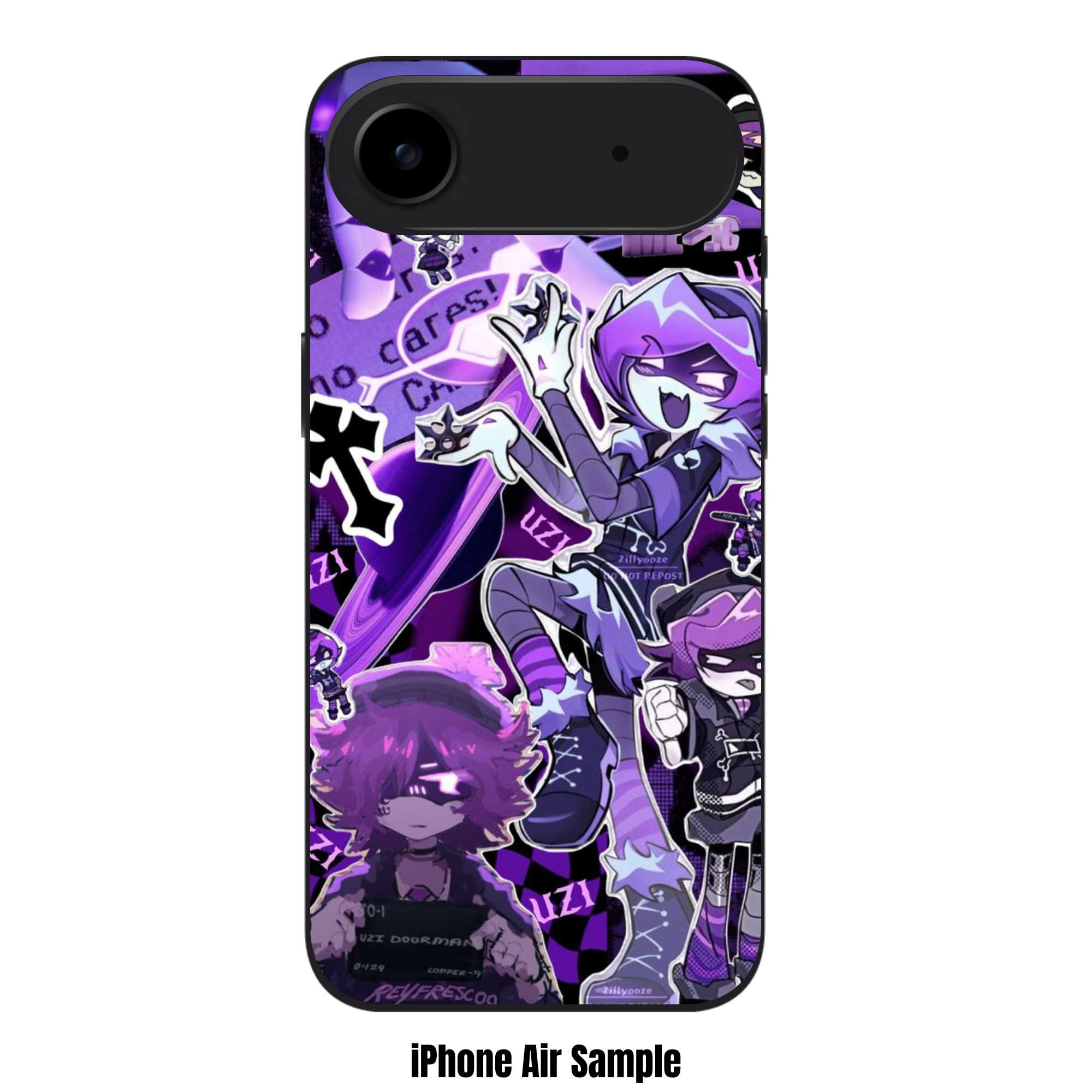Murder Drones Uzi Phone Case For iPhone Samsung Galaxy Pixel - Uzi Doorman Collage