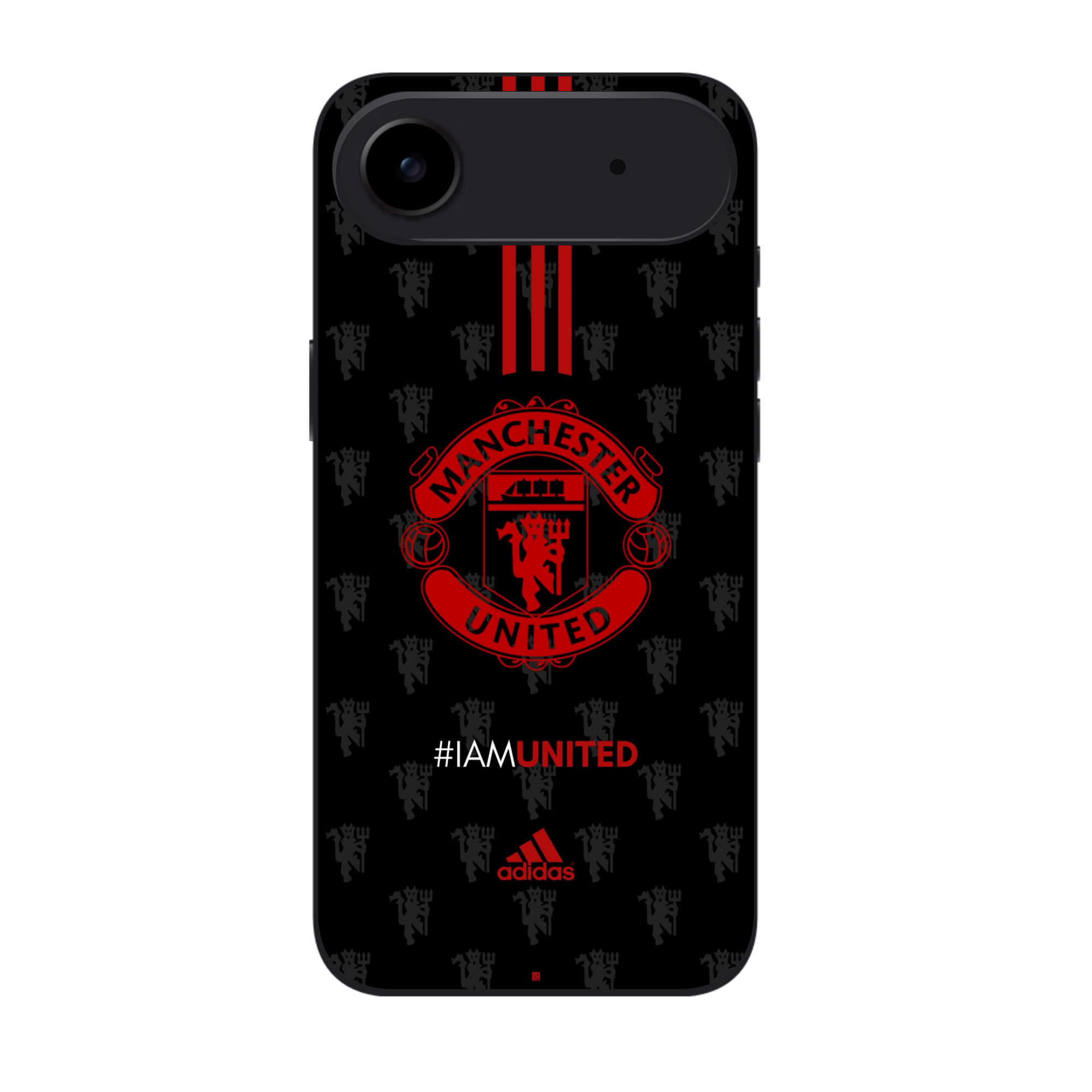 Manchester United FC Phone Case For iPhone Samsung Galaxy Pixel - Manchester United FC IAMUNITED Pattern Poster
