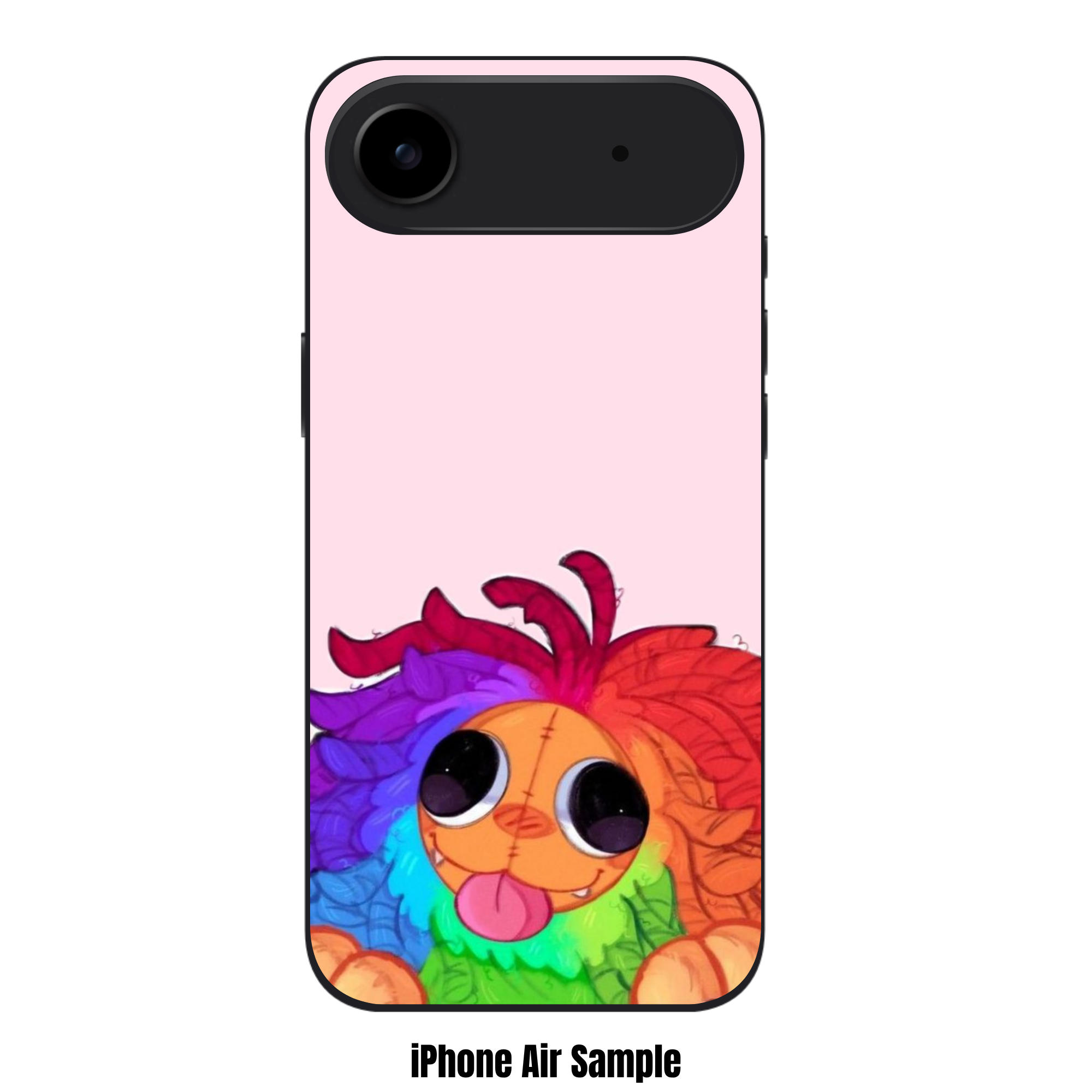 Poppy Playtime Yarnaby Phone Case For iPhone Samsung Galaxy Pixel - Yarnaby On Pink Background Wallpaper