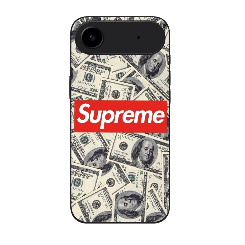 Supreme Phone Case For iPhone Samsung Galaxy Pixel - Supreme Logo On Cash Background