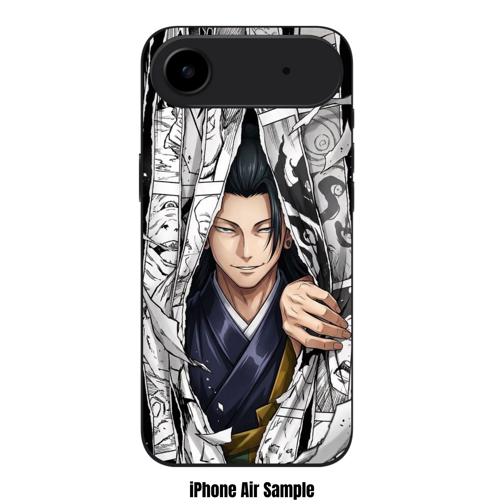 Jujutsu Kaisen Geto Phone Case For iPhone Samsung Galaxy Pixel - Suguru Geto Breaking Through Manga Panels Poster
