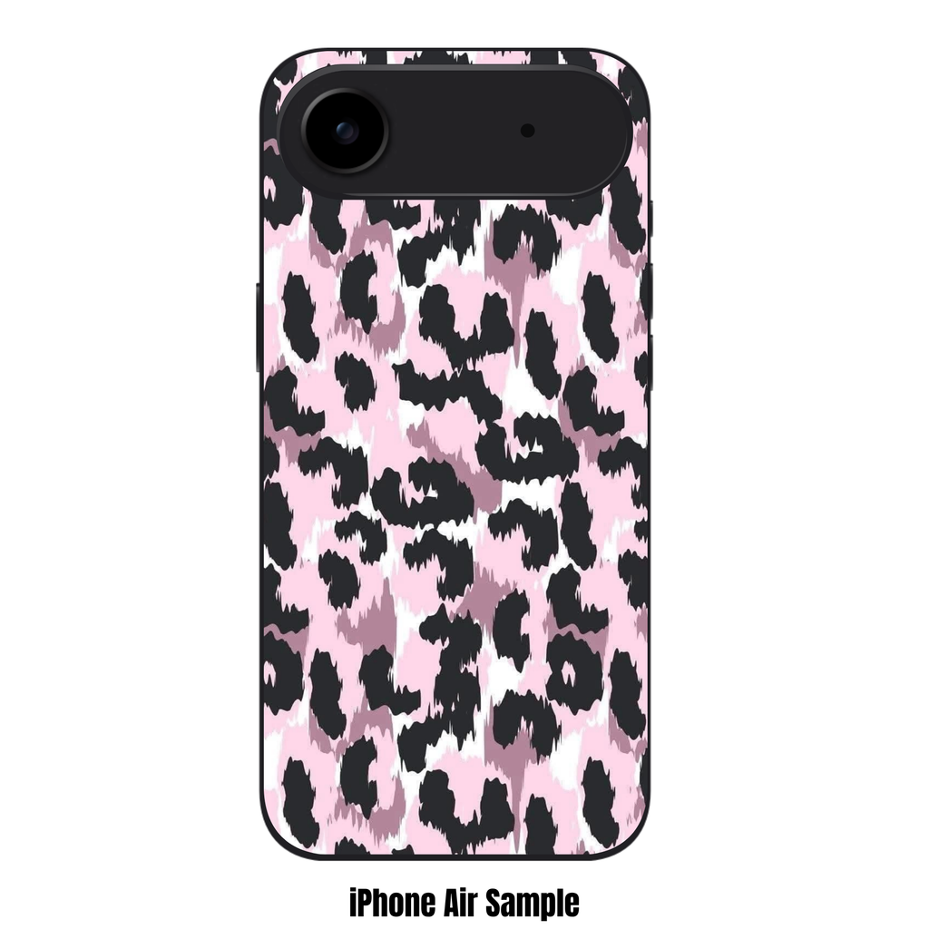 Animal Fur Pattern Phone Case For iPhone Samsung Galaxy Pixel - Pink Leopard Print Pattern
