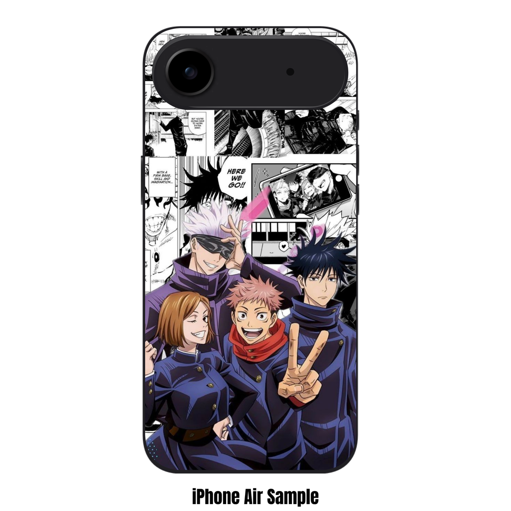 Jujutsu Kaisen Phone Case For iPhone Samsung Galaxy Pixel - Jujutsu Kaisen Team 7 Manga Collage Poster