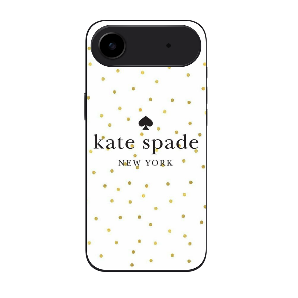 Kate Spade Phone Case For iPhone Samsung Galaxy Pixel - Kate Spade Gold Polka Dots