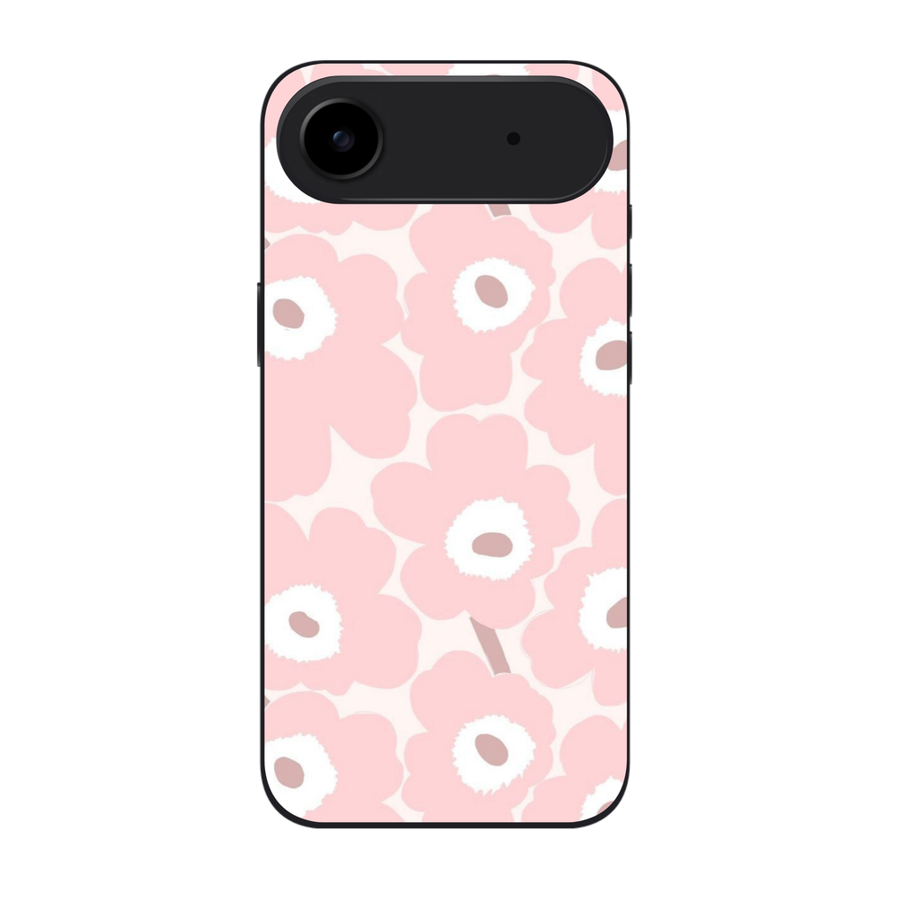 Marimekko Phone Case For iPhone Samsung Galaxy Pixel - Marimekko Unikko Light Rose Pattern