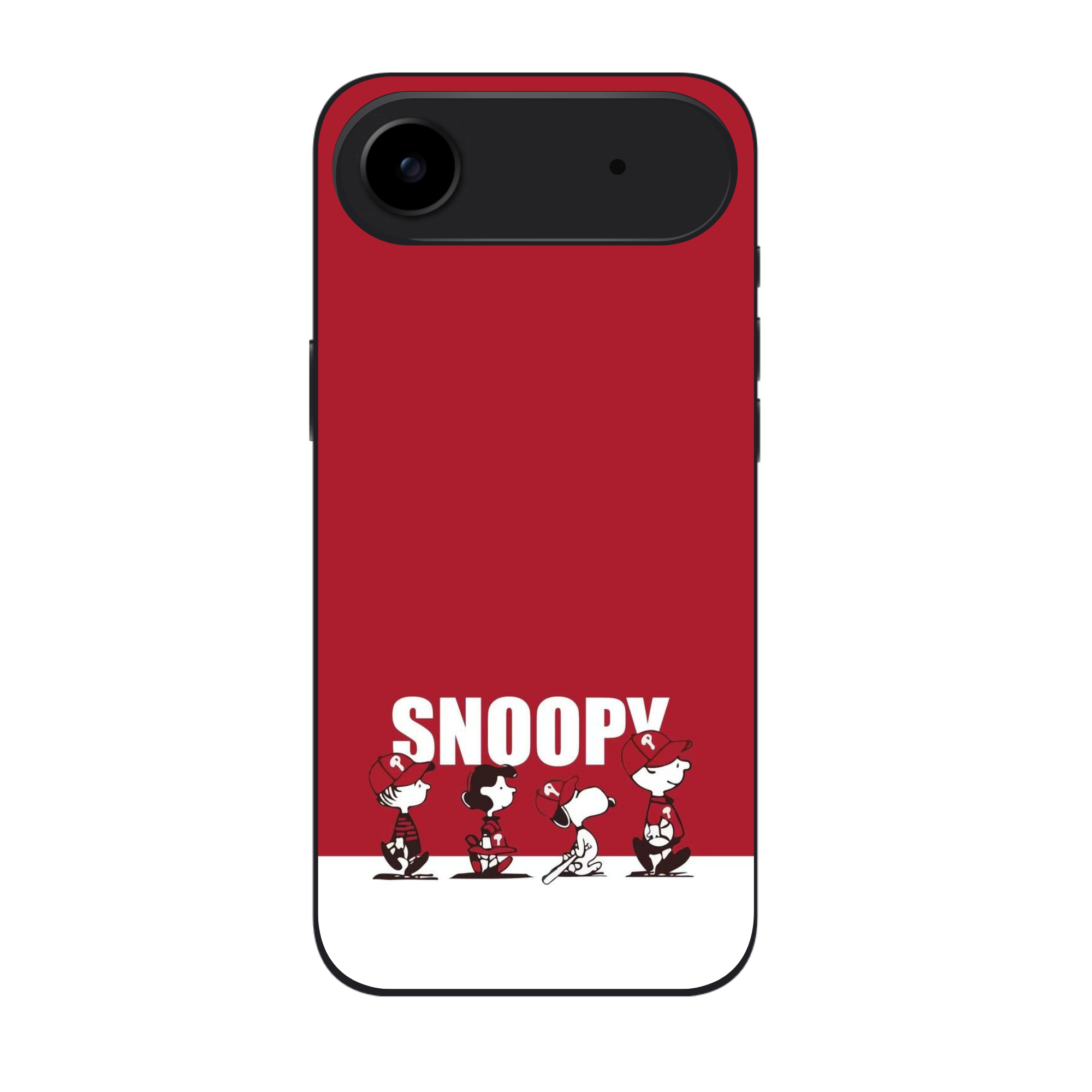 Peanuts Snoopy Phone Case For iPhone Samsung Galaxy Pixel - Peanuts Snoopy Baseball Gang Poster