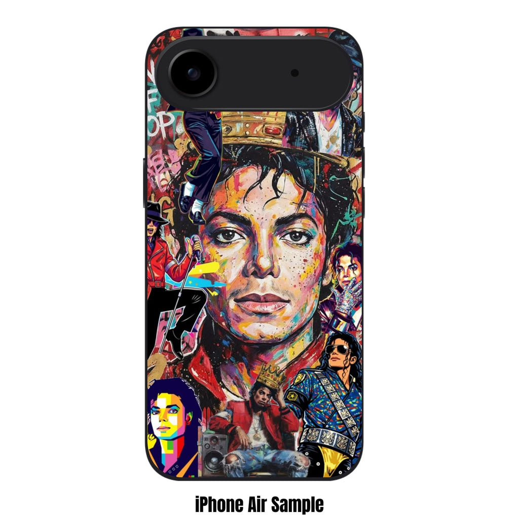 Michael Jackson Phone Case For iPhone Samsung Galaxy Pixel - Michael Jackson Colorful Graffiti Collage