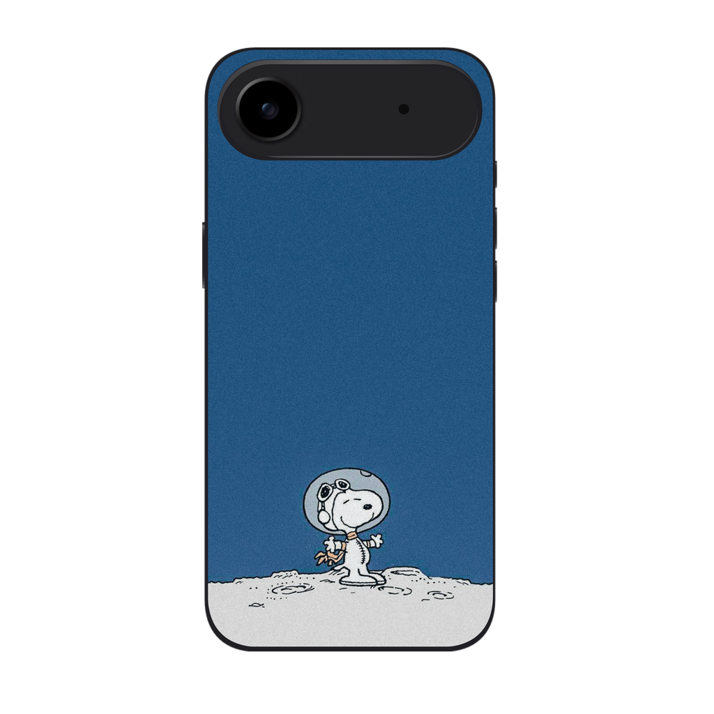 Peanuts Snoopy Phone Case For iPhone Samsung Galaxy Pixel - Peanuts Snoopy World Famous Astronaut Poster