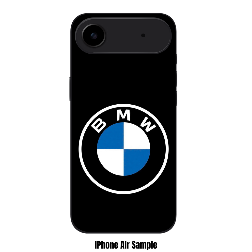 BMW Phone Case For iPhone Samsung Galaxy Pixel - BMW Logo On Black Background