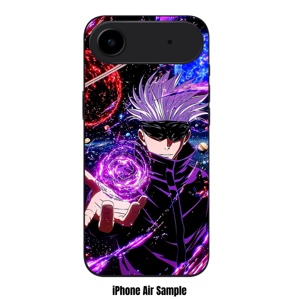 Jujutsu Kaisen Gojo Phone Case For iPhone Samsung Galaxy Pixel - Gojo Satoru Hollow Purple Cosmic Space