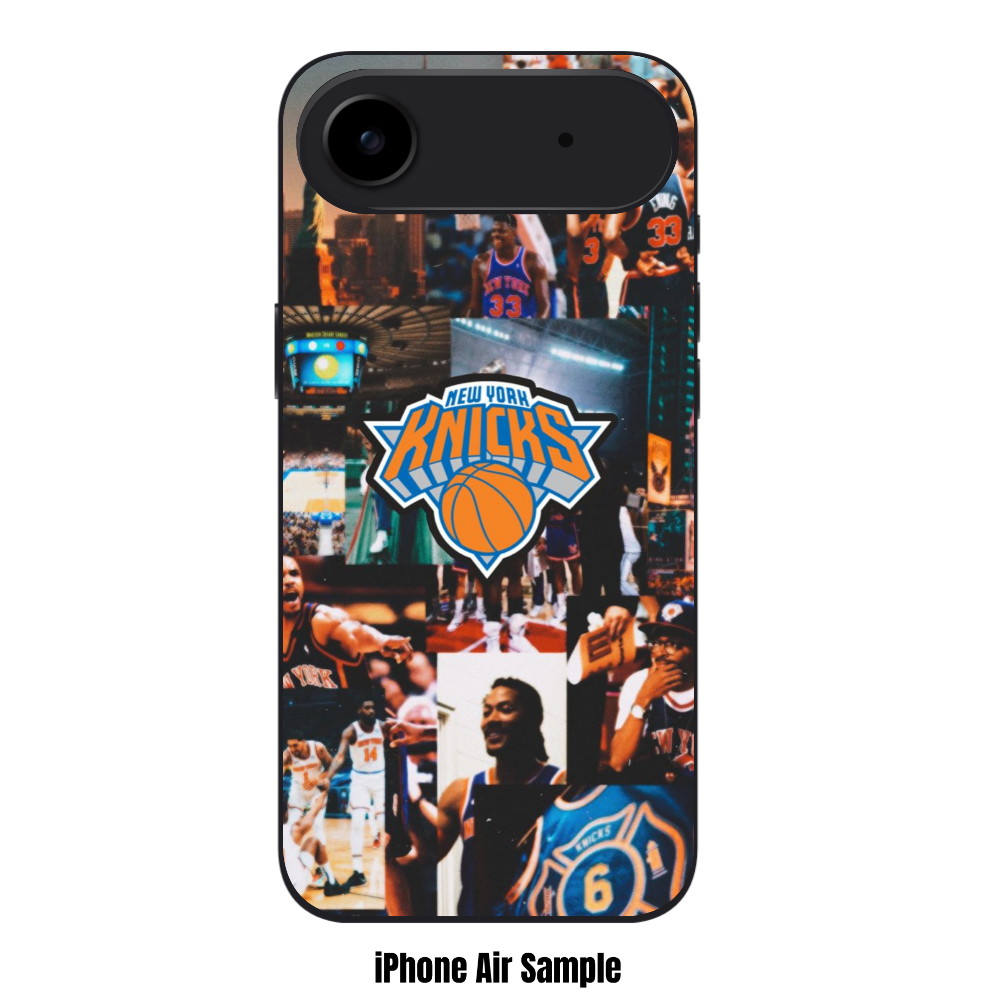 NBA New York Knicks Phone Case For iPhone Samsung Galaxy Pixel - New York Knicks Legends and Stars Collage Art