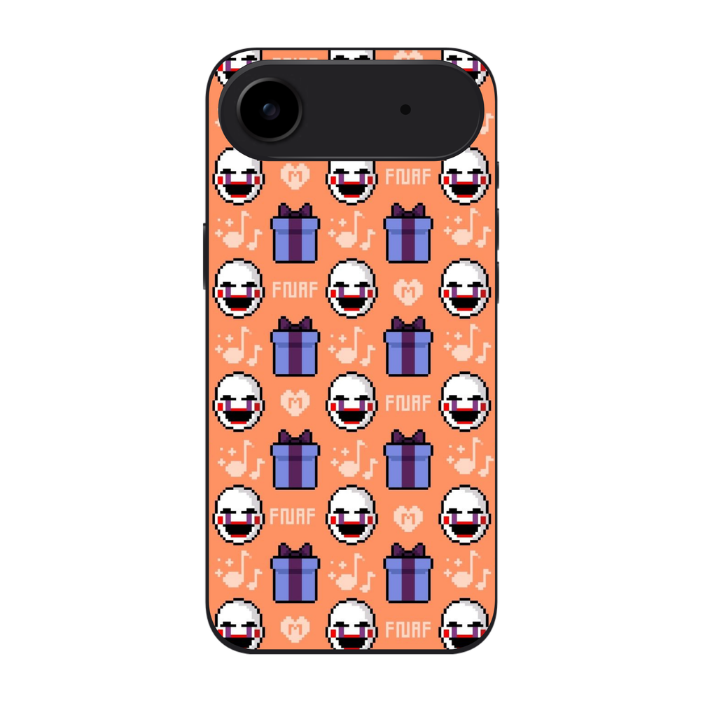 Five Nights At Freddys Marionette Phone Case For iPhone Samsung Galaxy Pixel - Marionette Pixel Art Poster
