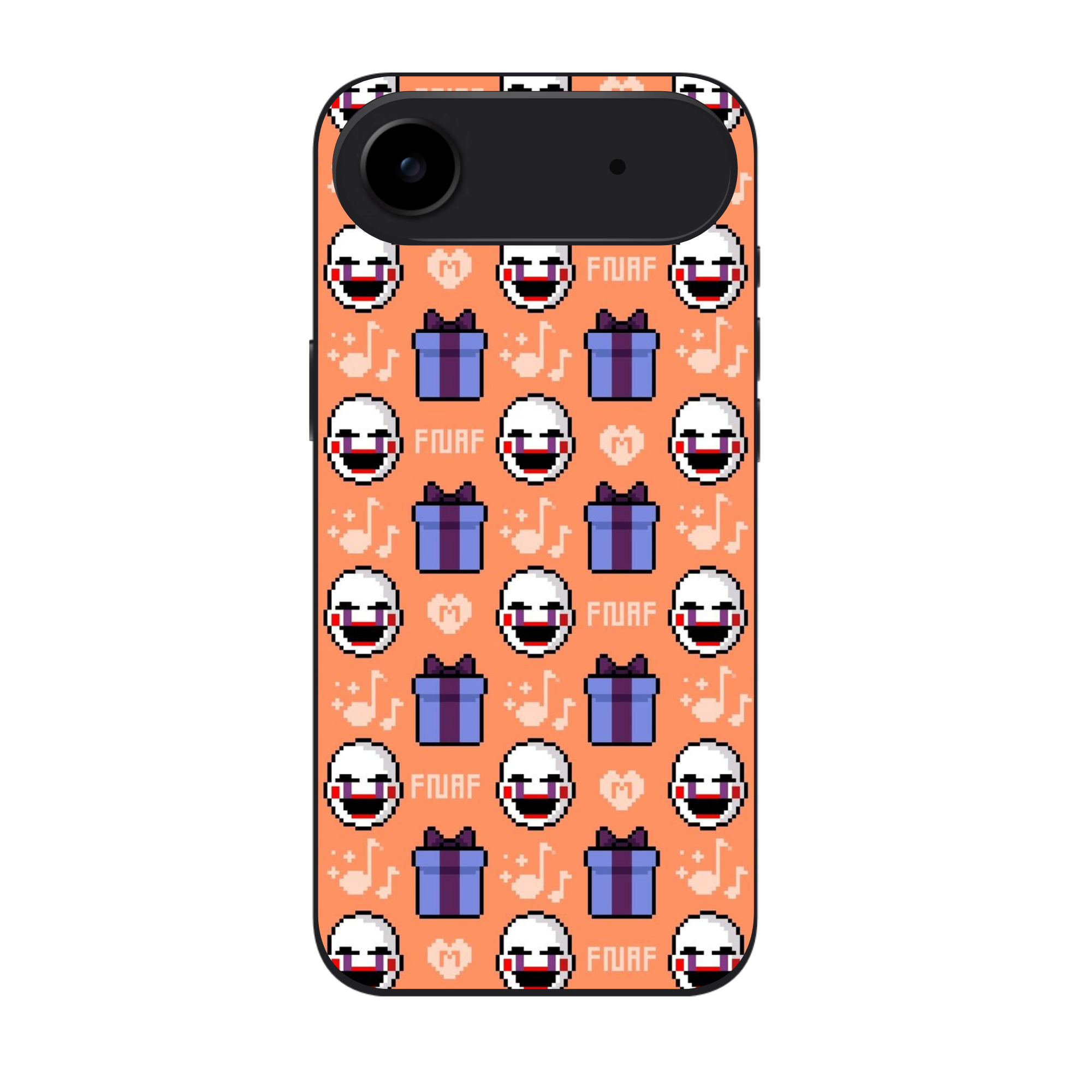 Five Nights At Freddys Marionette Phone Case For iPhone Samsung Galaxy Pixel - Marionette Pixel Art Poster