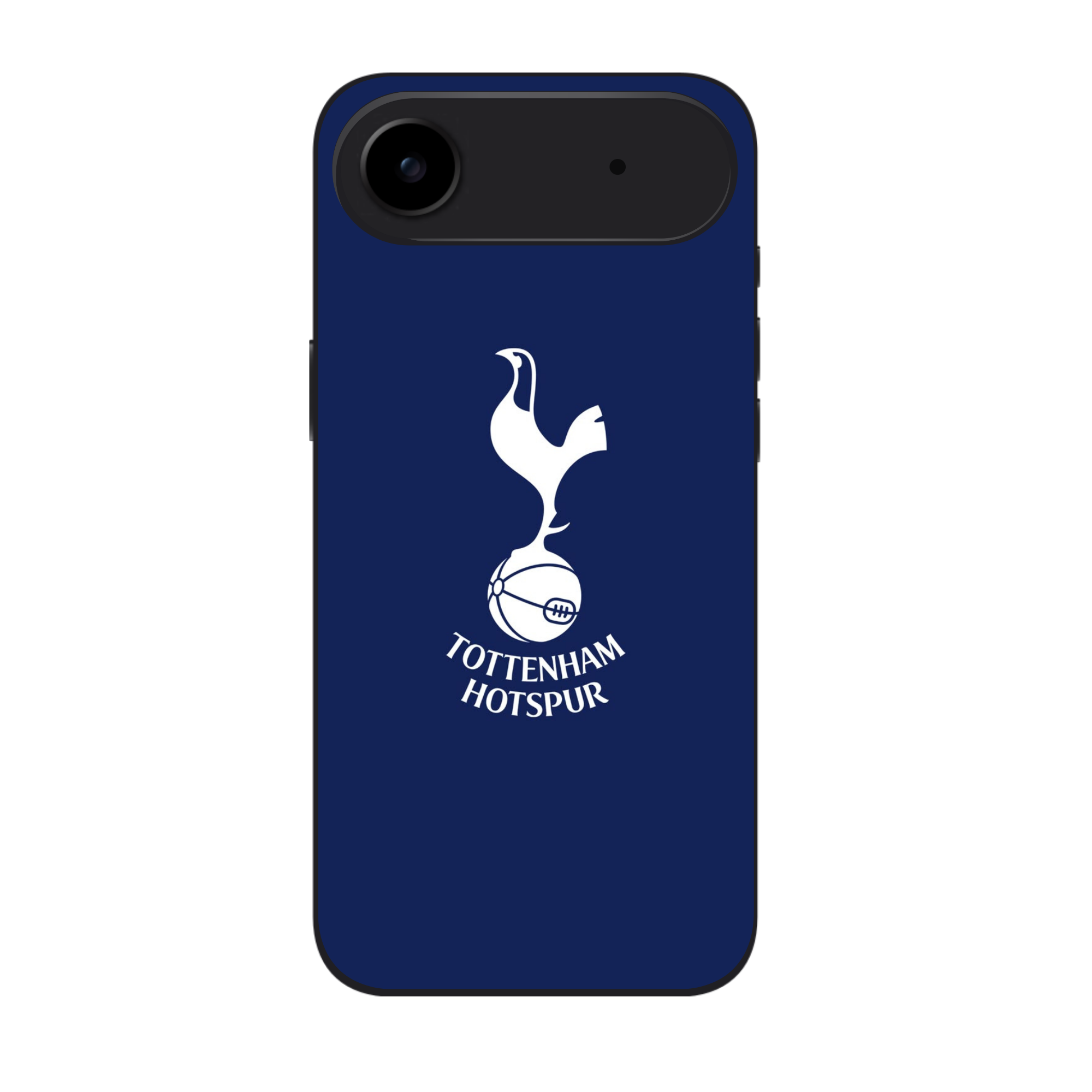 Tottenham Hotspur Phone Case For iPhone Samsung Galaxy Pixel - Tottenham Hotspur Minimalist Crest on Navy Blue Background