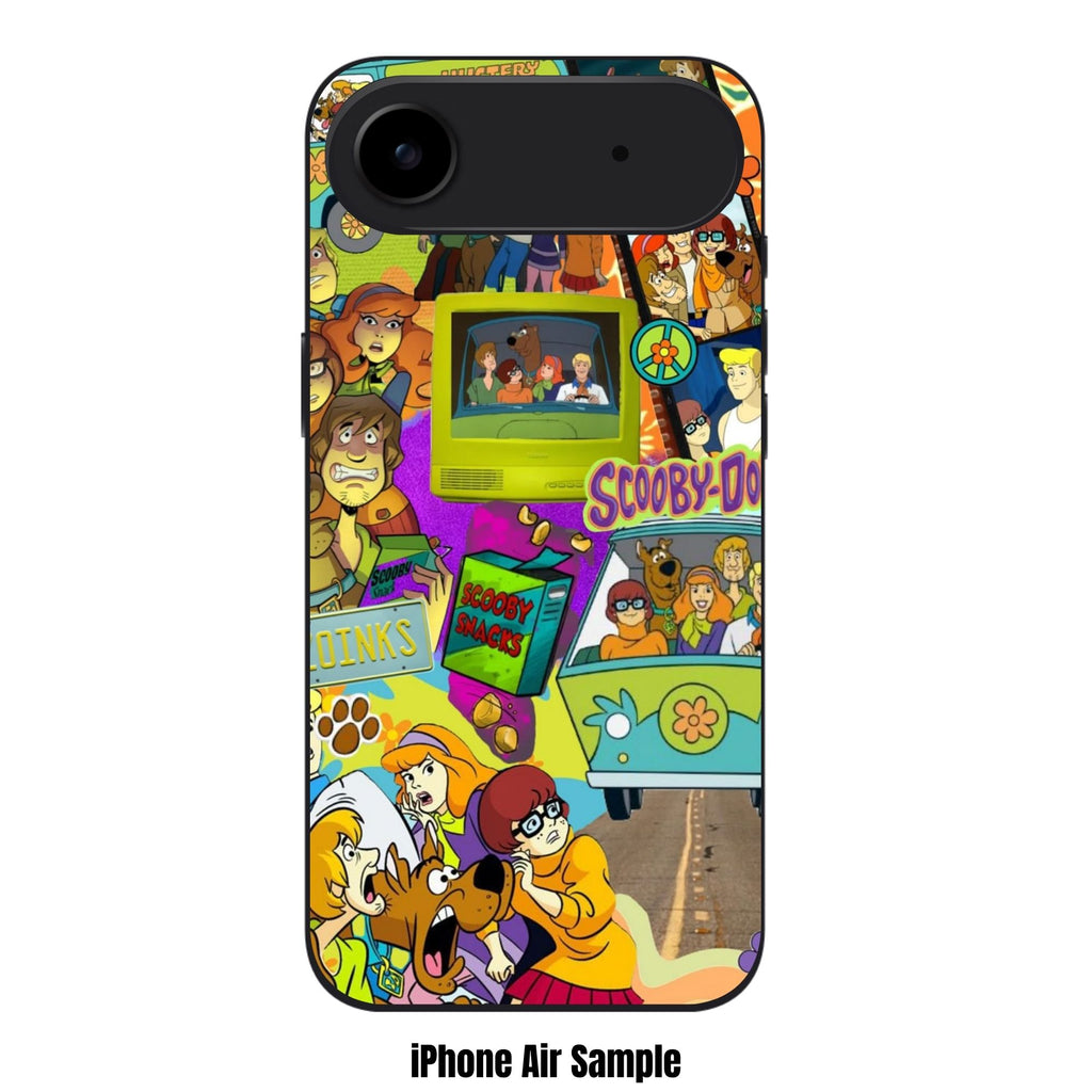 Scooby Doo Phone Case For iPhone Samsung Galaxy Pixel - Scooby Doo Retro Mystery Inc Collage Poster