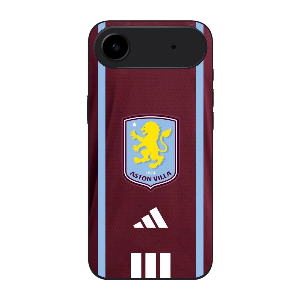 Aston Villa FC Phone Case For iPhone Samsung Galaxy Pixel - Aston Villa FC Adidas Home Jersey Poster